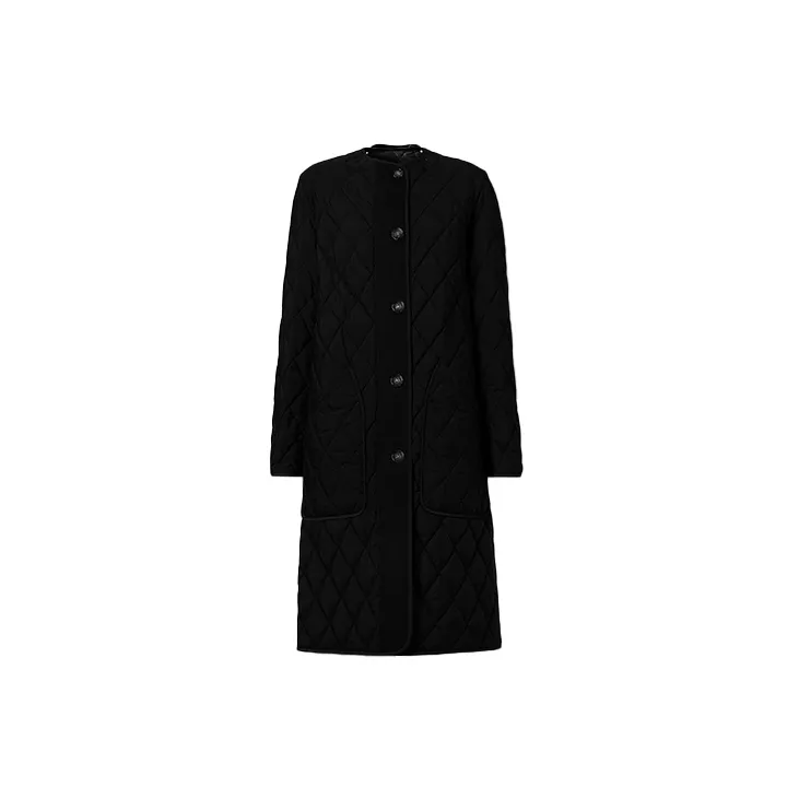 Burberry Trench Coat Women's Black-2