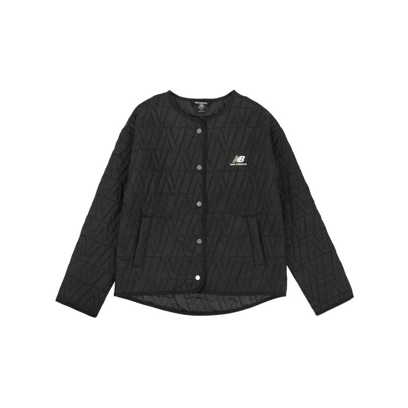 New Balance Puffer Jackets Women's Black-1