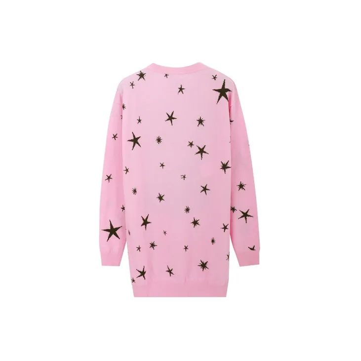 MOSCHINO Loose Fit Sweater Women's Pink-1