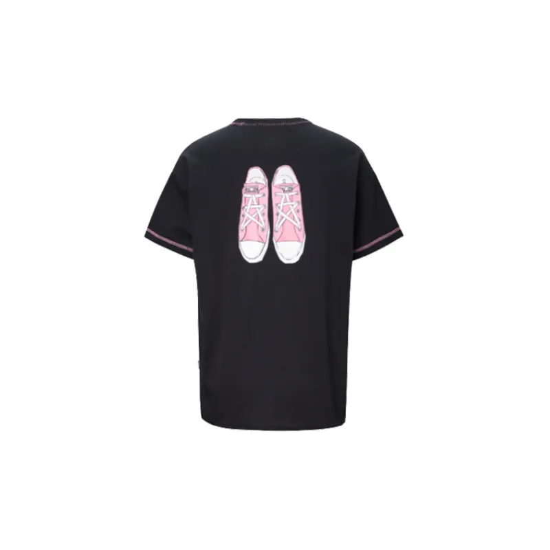 Converse T Shirt Women's Ink Black-1