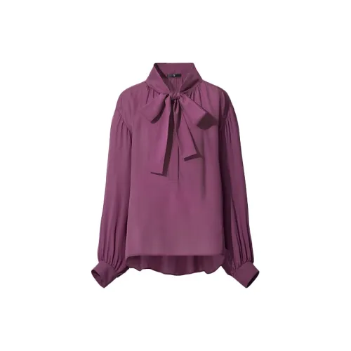 UNIQLO Shirts Women's Blue Purple