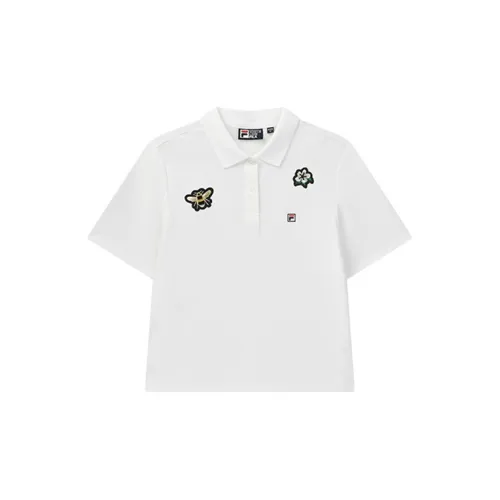 FILA Polo Shirts Women's White