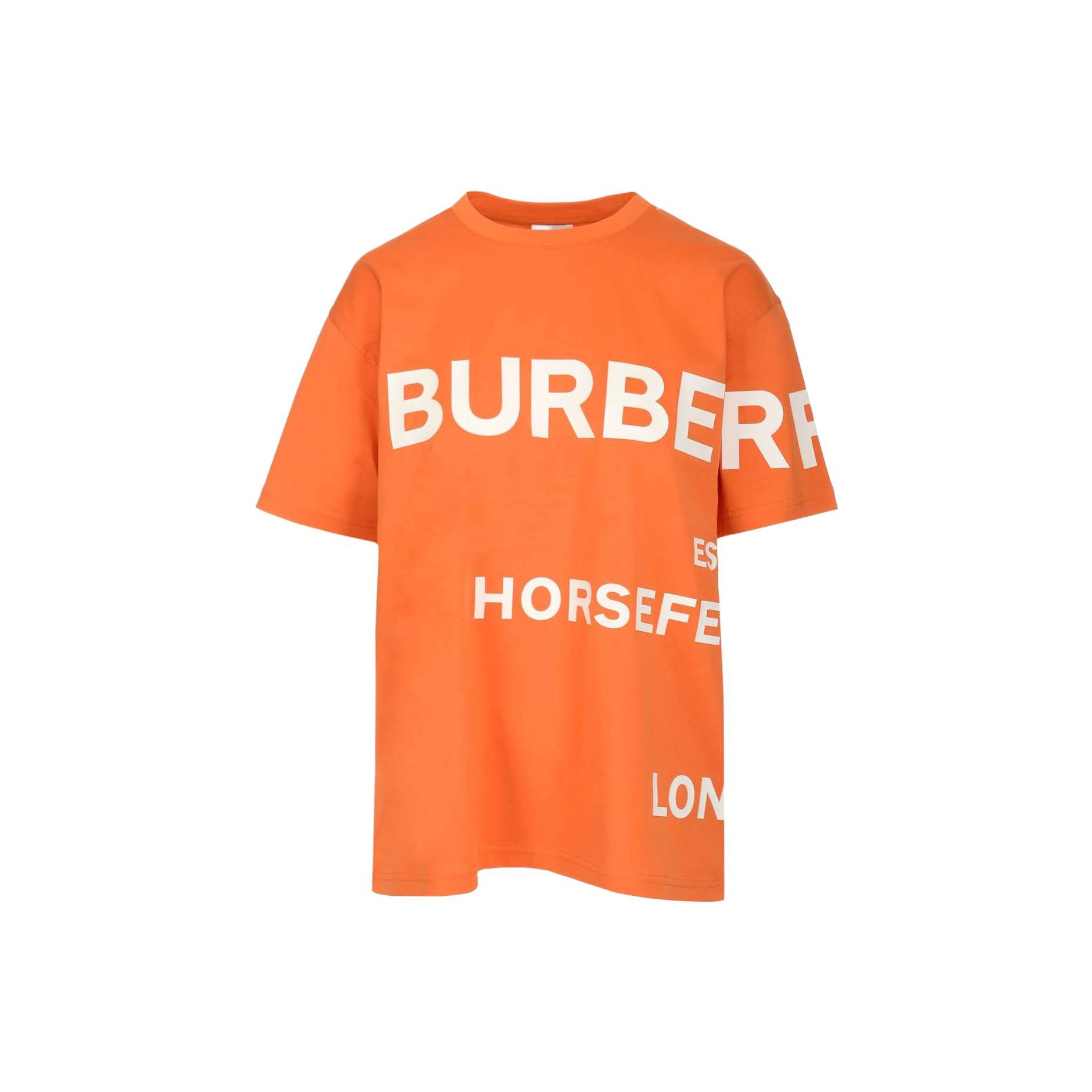 BURBERRY T-SHIRT HORSEFERRY outlet PRINT 2022