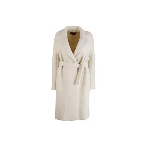 'S MAX MARA Coats Women's Off White