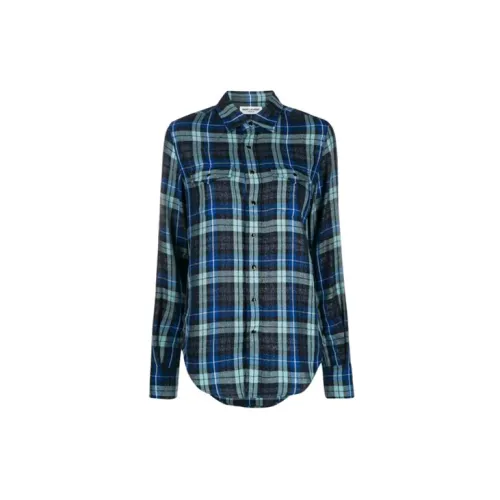 SAINT LAURENT Shirts Women's Blue