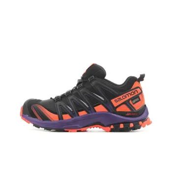 SALOMON XA PRO 3D Hiking / Trekking Shoes Women's Low-Top Black/Orange/Purple