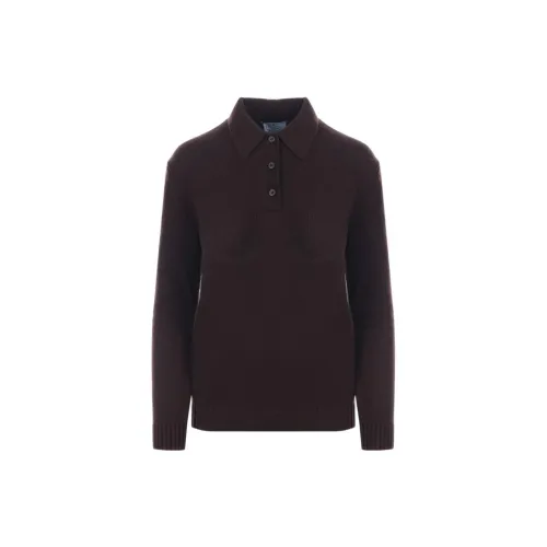 PRADA Polo Shirts Women's Brown