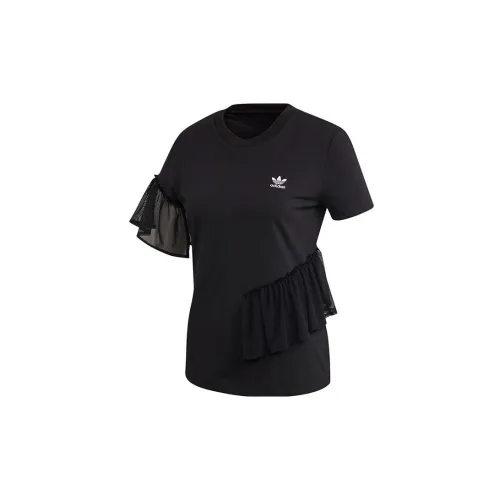 Adidas Originals Tulle T-Shirts Women's Black