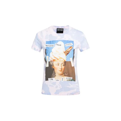 VERSACE JEANS COUTURE T-Shirts Women's Pink