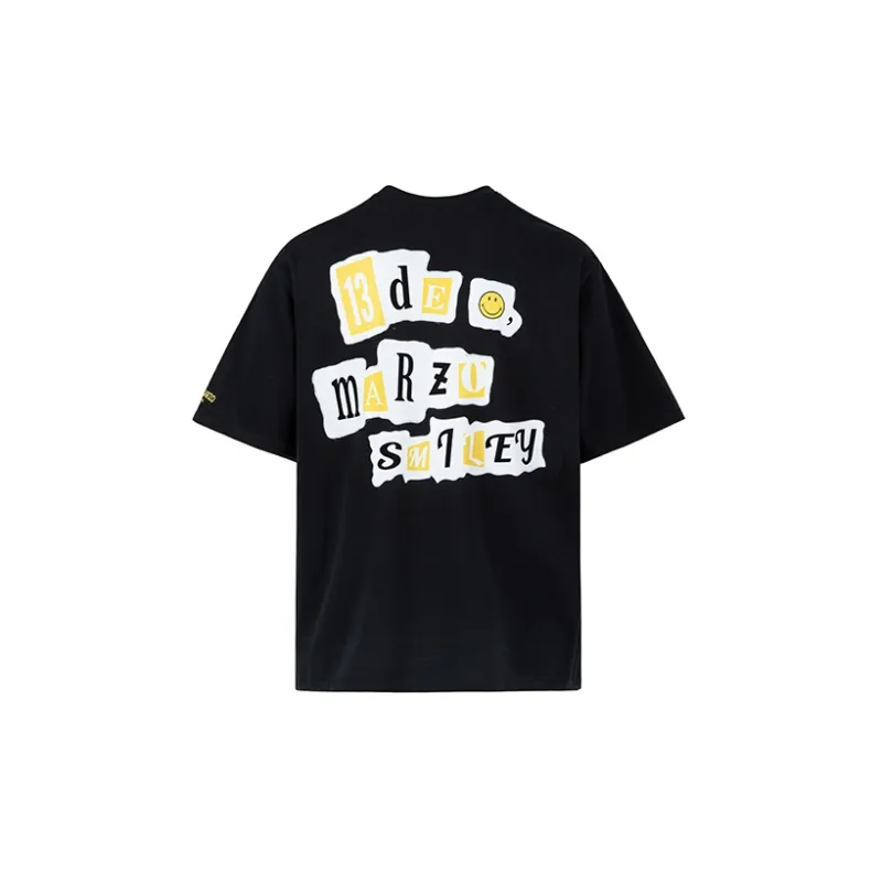 13 DEMARZO Drop Shoulder Sleeve T Shirt Unisex-3
