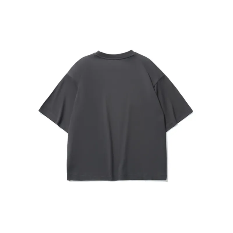 LINING Sports Fashion Collection T Shirts Women's Black Pine Gray-1