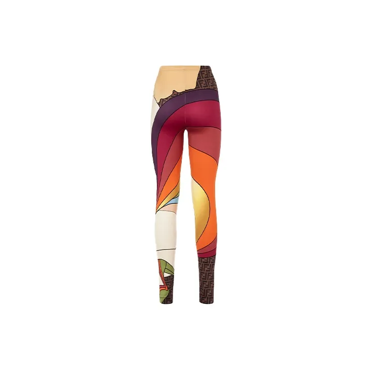 FENDI Sports Pants Women's Multicolor-1