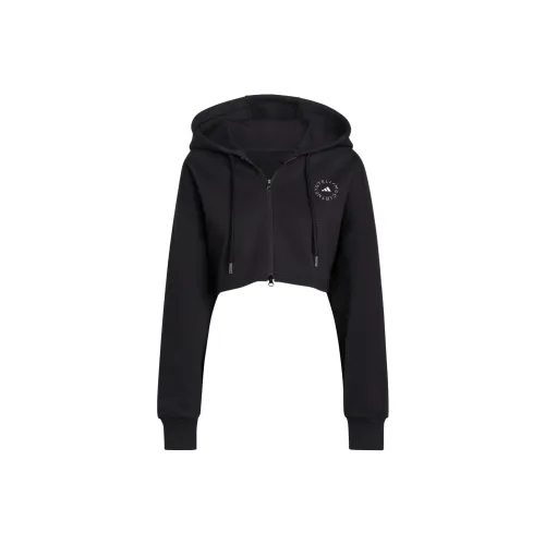 Stella Mccartney X Adidas Cropped Coats Women's Black