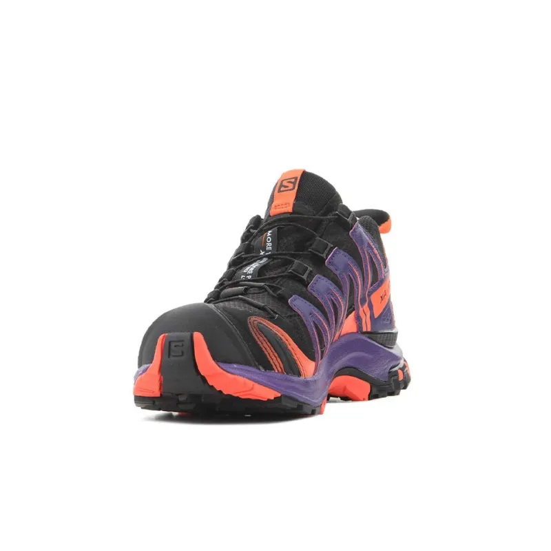 SALOMON XA PRO 3D Hiking / Trekking Shoes Women's Low-Top Black/Orange/Purple-2