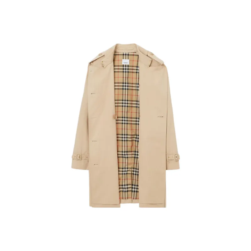 Burberry FW22 Trench Coat Women's Soft Yellow Umber-1