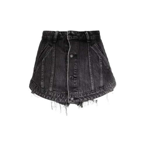 Alexander Wang Denim Shorts Women's Black