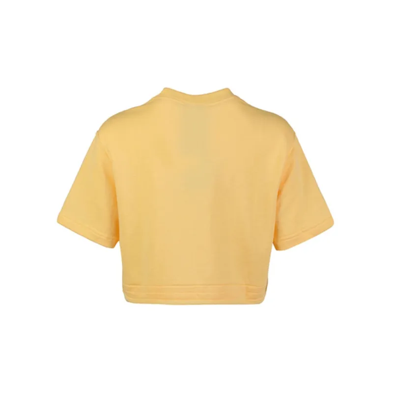Nike Crop Tops Women's Yellow-1