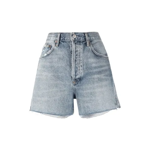 AGOLDE Denim Shorts Women's Blue