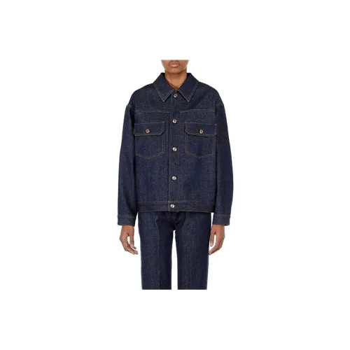 FENDI Denim Jackets Women's Blue