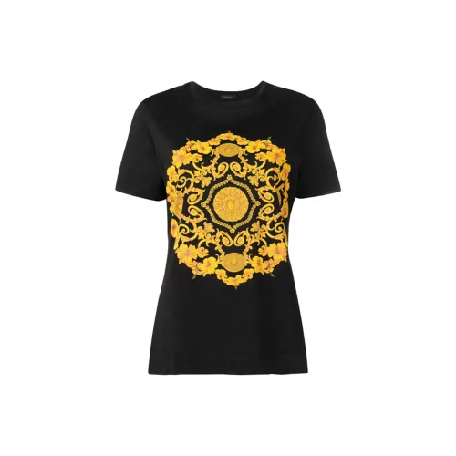 VERSACE T-Shirts Women's Black