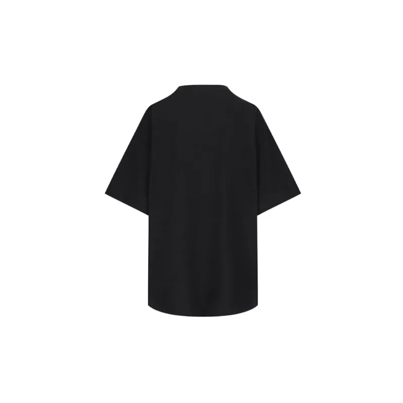 Balenciaga Athletes Oversized T Shirt 'Black/White'-1