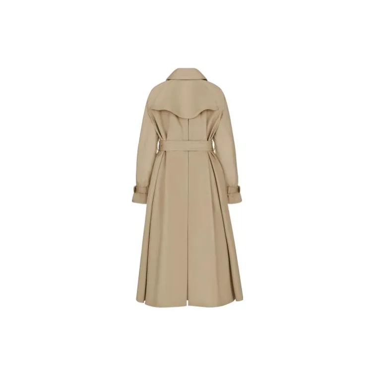 DIOR Quarterly New Products Trench Coats Women's Brown-1