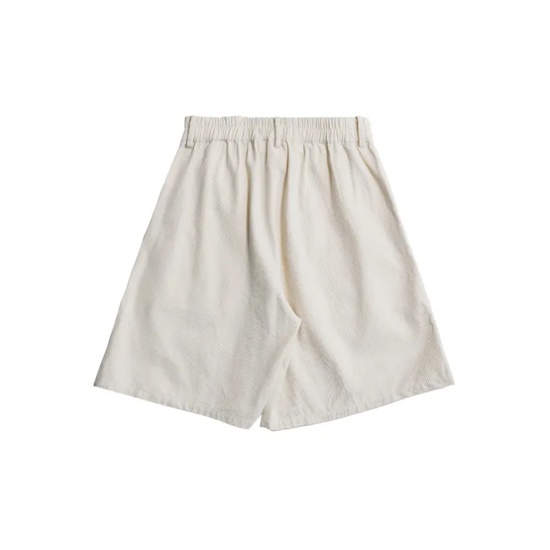 UNRETRO Casual Shorts Women's Ecru-1
