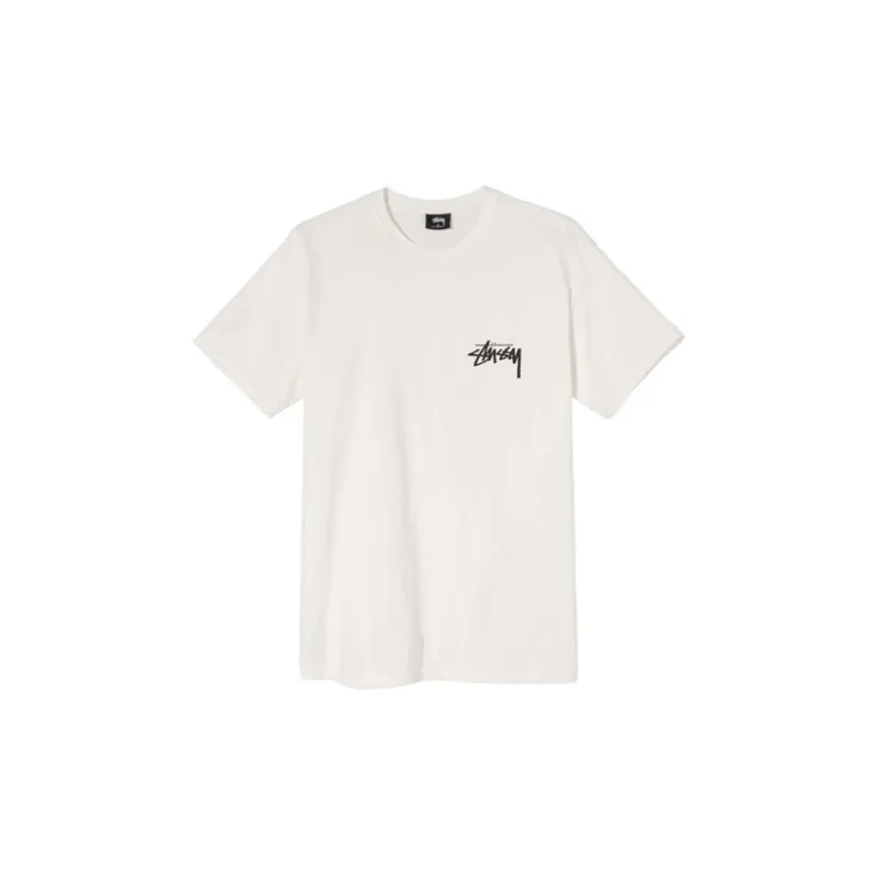 Stussy Classic Dot Tee 'White'-5