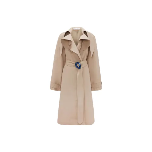 JW Anderson Trench Coats Women's Khaki