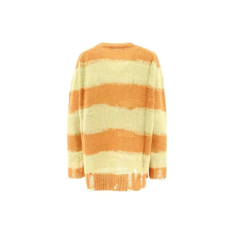 Acne Studios Sweater Women's Brown And Yellow-1