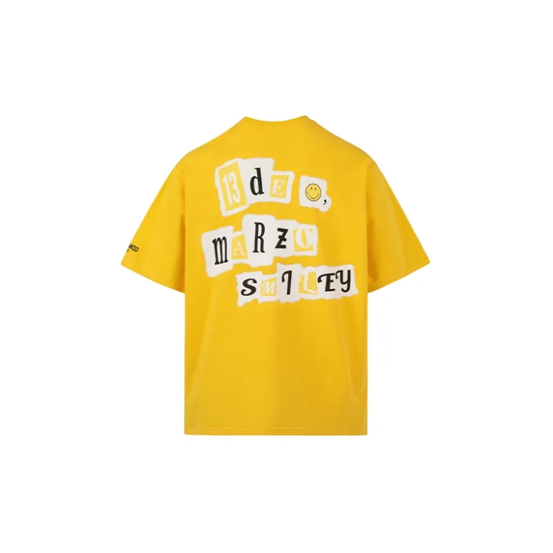 13 DEMARZO Drop Shoulder Sleeve T Shirt Unisex-6