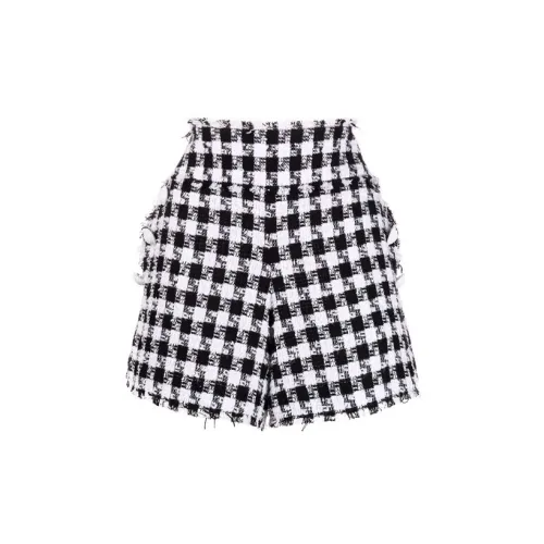 BALMAIN Casual Shorts Women's Black