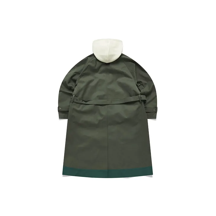 FILA Trench Coats Women's Dark Green Tea-1