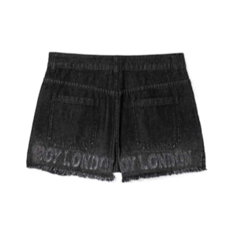 Boy London Denim Shorts Women's Black-1