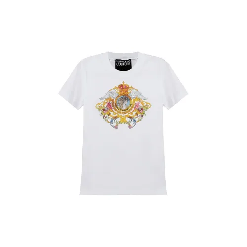 VERSACE JEANS COUTURE T-Shirts Women's White