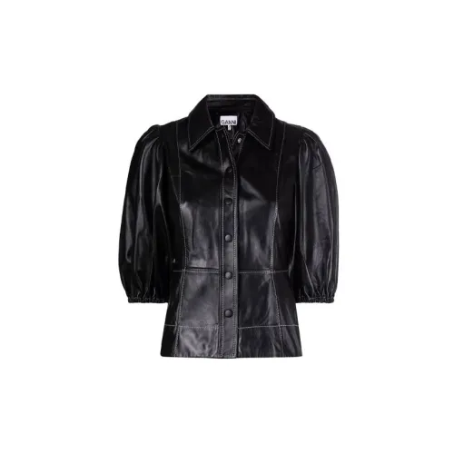 GANNI Jackets Women's Black