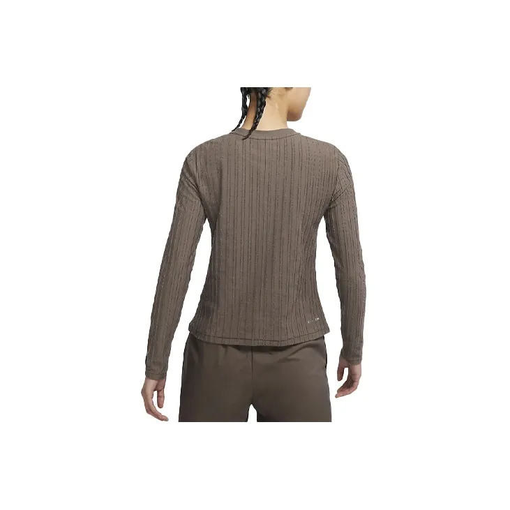 Nike T Shirts Women's Baroque Brown-1