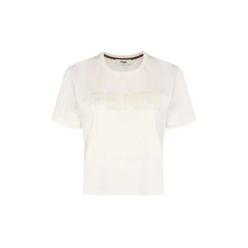 FENDI Crop Top Women's White