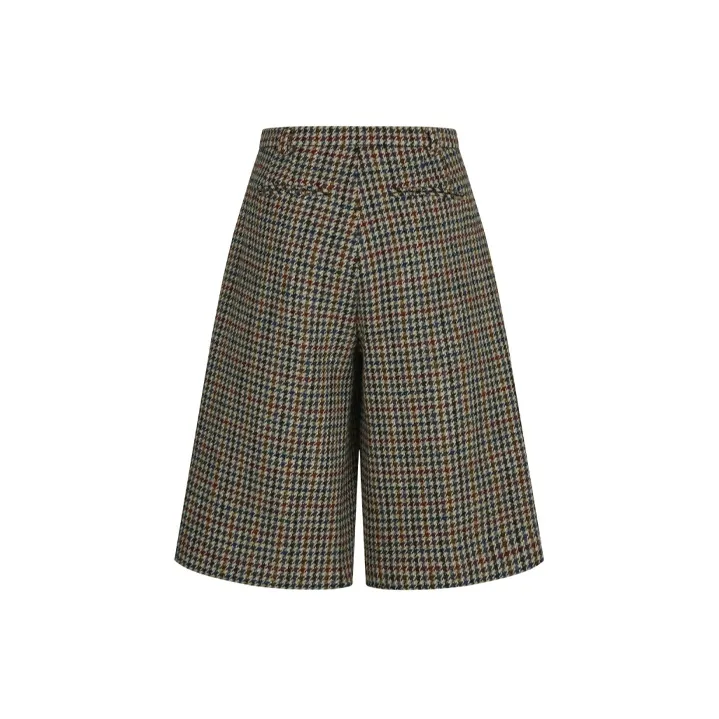 KIMHEKIM Casual Shorts Women's Brown-1
