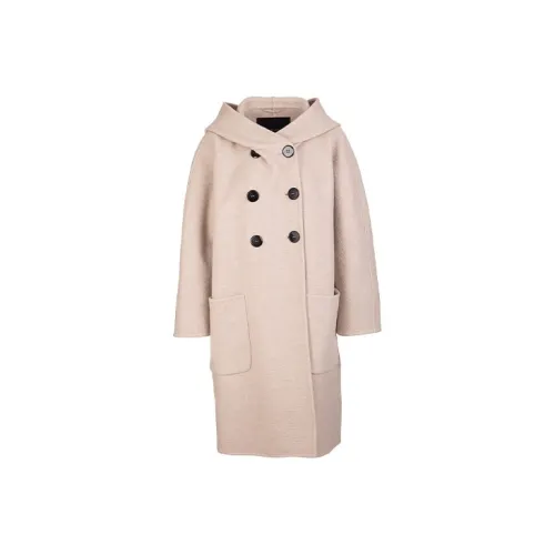 MaxMara Velvet Jackets Women's Beige