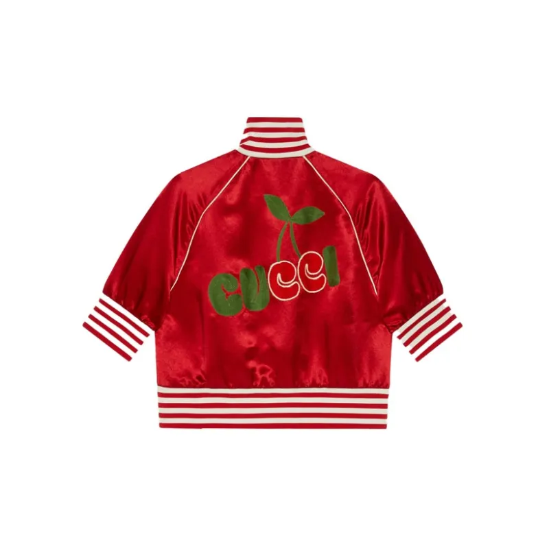 GUCCI Jackets Coats Women's Red-1
