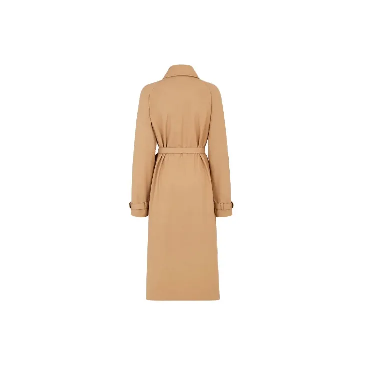 FENDI Trench Coat Women's Beige-1