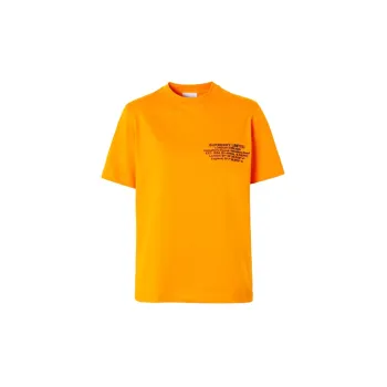 Burberry T Shirt Women's Orange