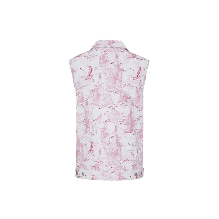 EVISU Vests Women's Pink-1