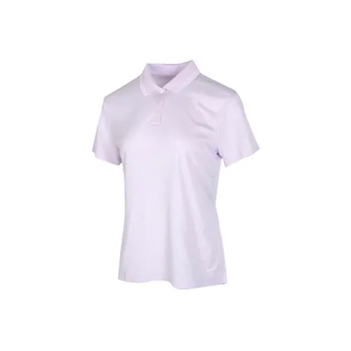 Nike Dri-Fit Polo Shirts Women's Light Purple