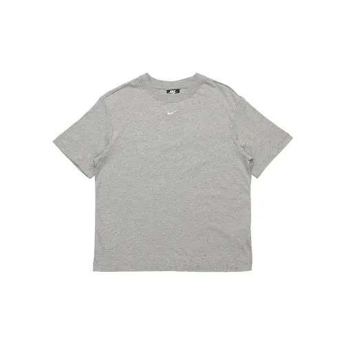 Nike Sportswear Essentials Series T-Shirts Women's Gray