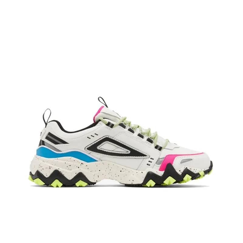 FILA Oakmont Cushioning Anti-Slip And Wear-Resistant Low-Top Casual Shoes Women's White-1