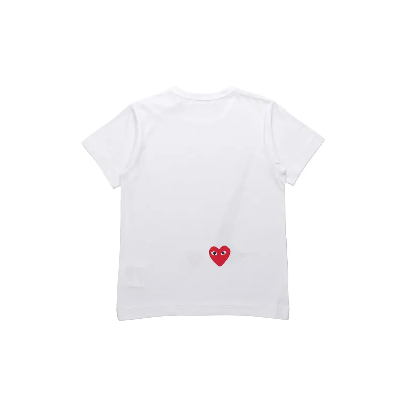 Comme Des Garcons Play Cdg X Nike T shirt White-3
