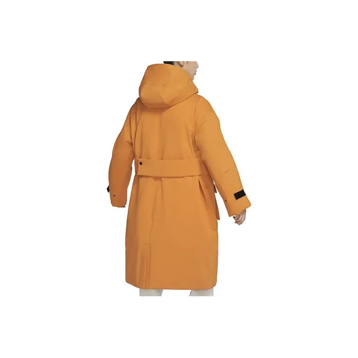 Nike Puffer Jackets Women's Light Curry Yellow-3