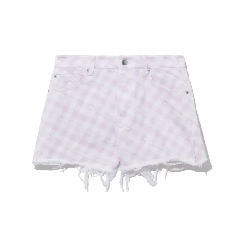 Alexander Wang Denim Shorts Women's Pink